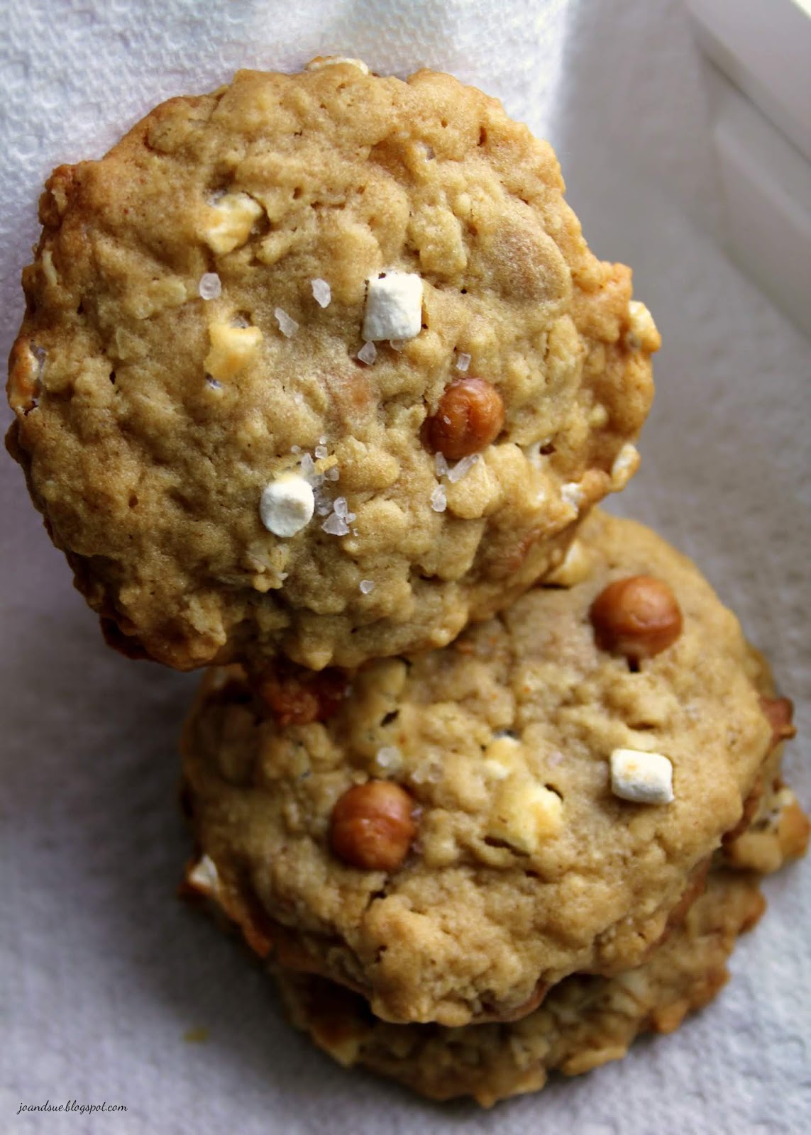Jo and Sue Caramel Marshmallow Cookies