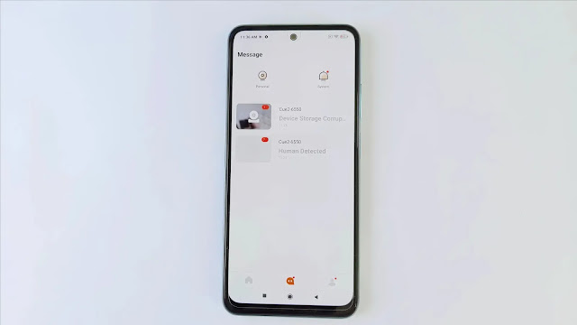 notification management for imou camera
