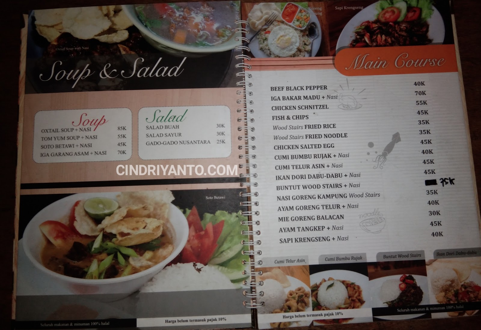 Menu Rumah Makan Kayu Bandar Lampung Info Terkait Rumah