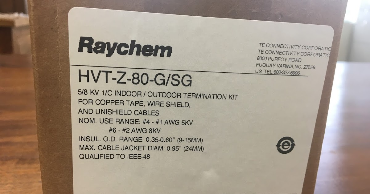 Raychem Heat Shrink Raychem HVTZ80G/SG