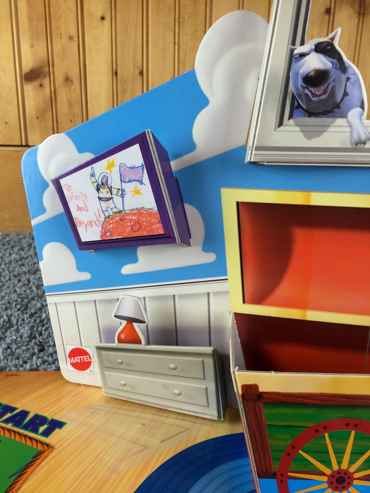 Dan the Pixar Fan Toy Story "Toys Awaaaay!" Board Game