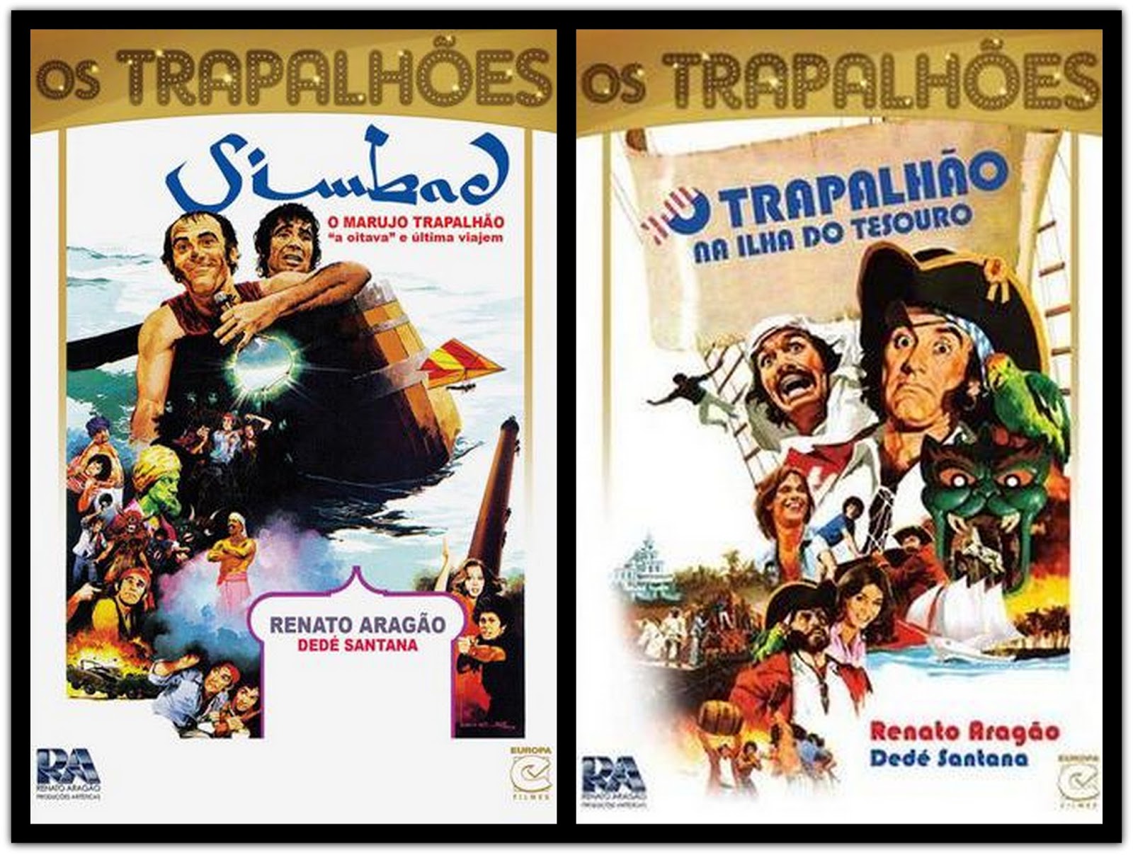 OS TRAPALHÕES NO CINEMA PIPOCA 3D