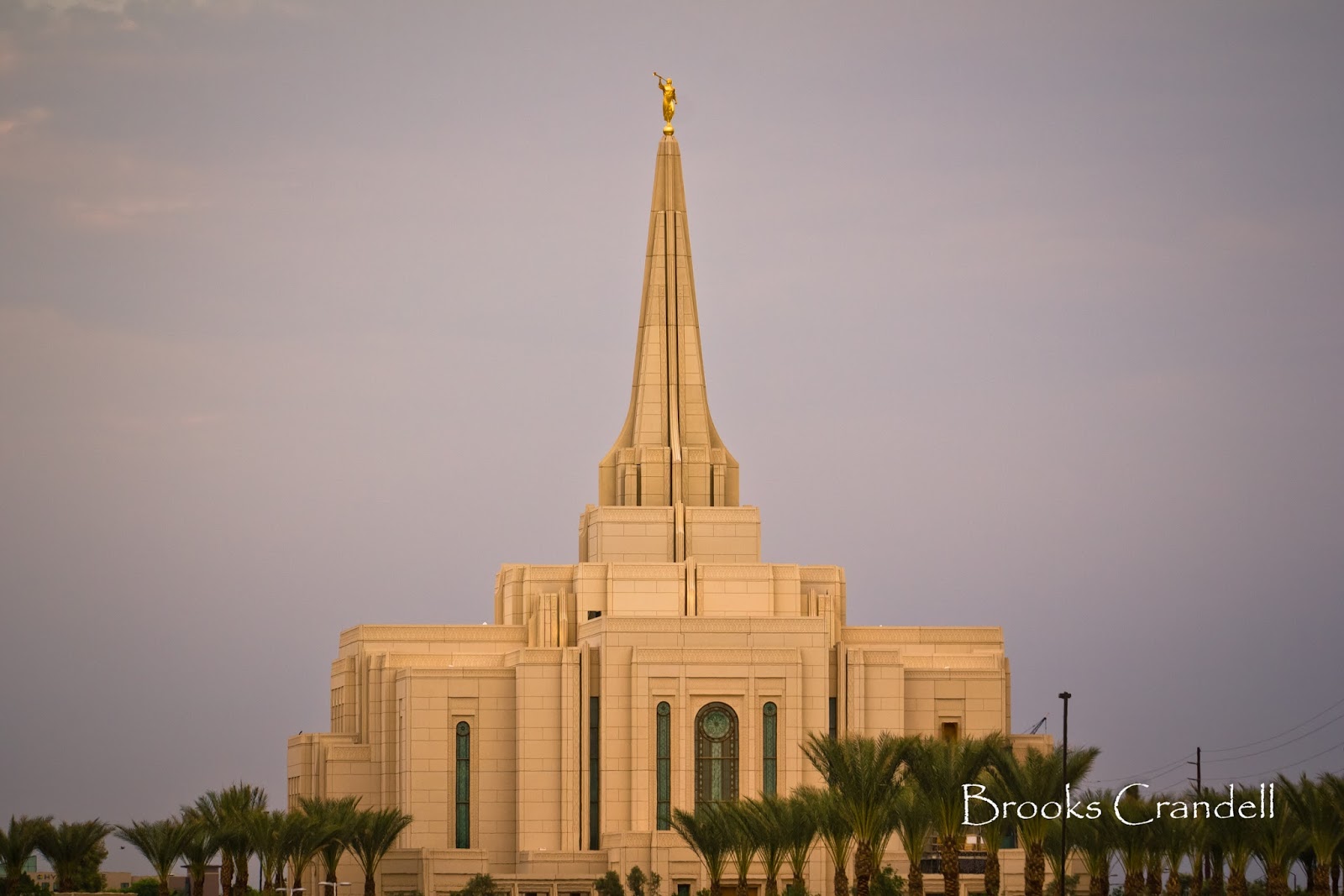 Gilbert LDS Temple Angel Moroni