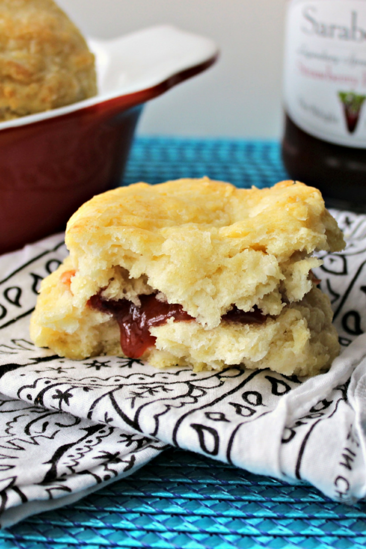 Easy Peasy Buttermilk Biscuits by Renee's Kitchen Adventures Hands down these Easy Peasy Buttermilk Biscuits are one of the easiest, tastiest buttermilk biscuit recipes you can make from scratch. Buttery, flaky, and tender, this IS the homemade biscuit recipe you are looking for! #RKArecipes #buttermilkbiscuits 