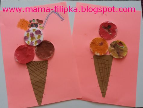 Lody Praca Plastyczna Na Upalne Dni Dzieciaki W Domu