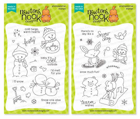 Newton's Nook Designs Winter Stamps