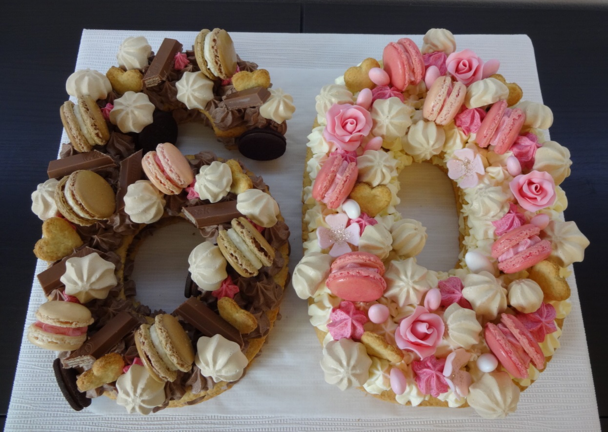 Gateaux D'aline: Number Cake 60