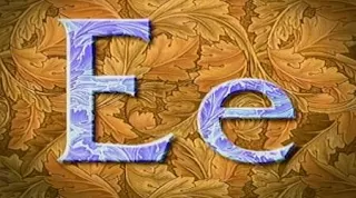 The letter E is pronounced as a Gregorian chant. Sesame Street Alphabet Songs