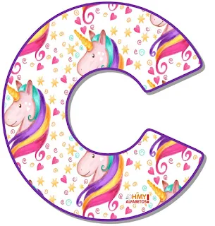 Abc de Unicornio. Unicorn Abc.