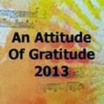 Attitude of Gratitude 2013