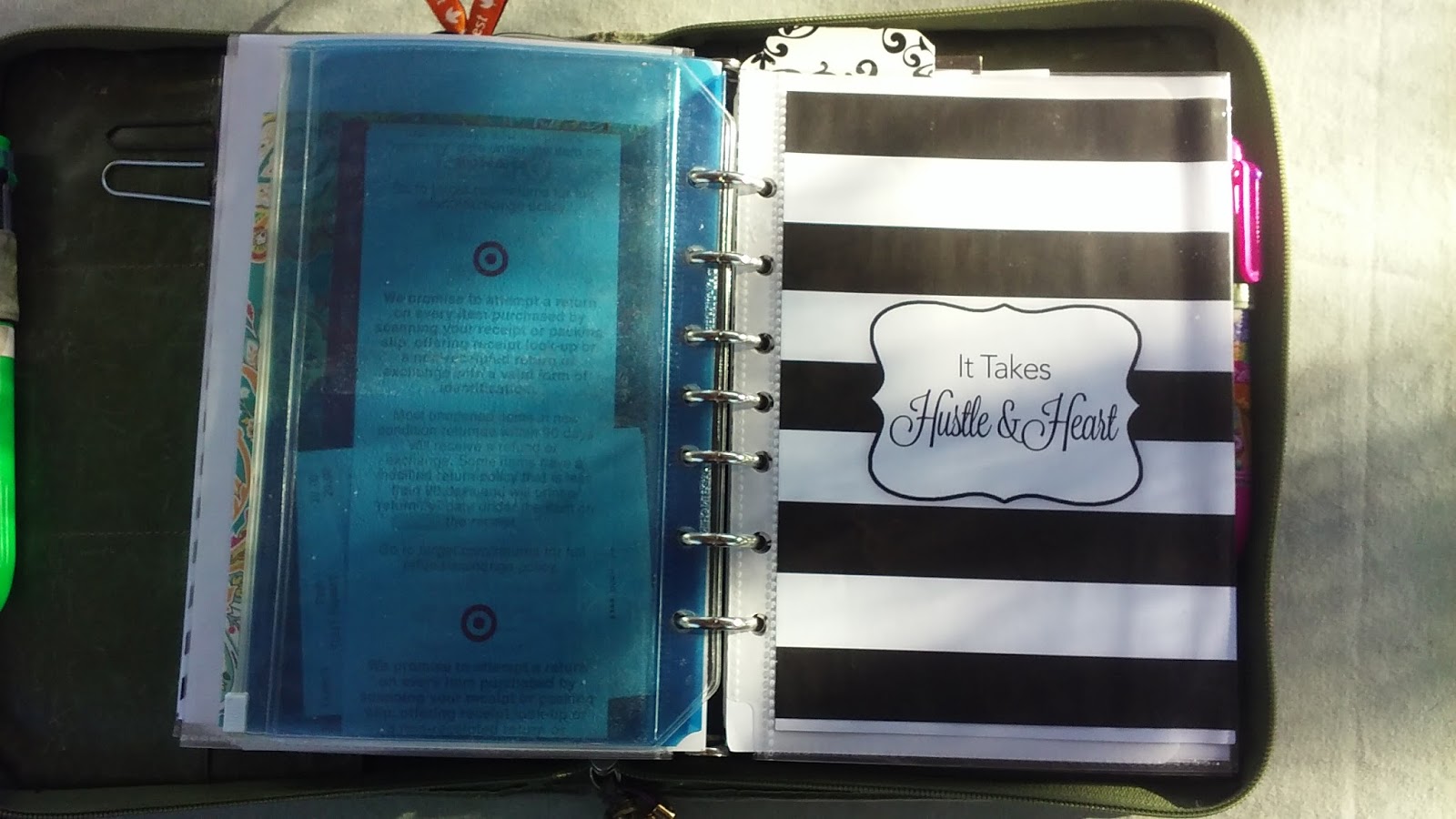 The Doorknobs Guide To Basic Planner Use How I Set Up My Franklin