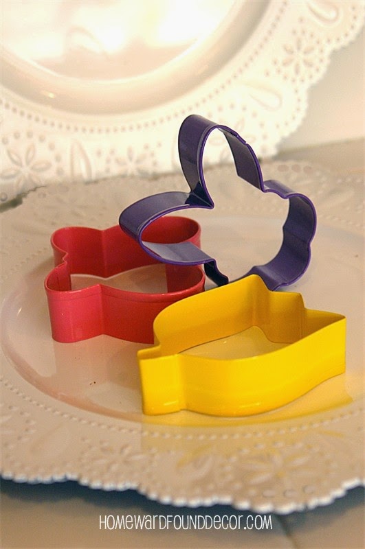 use holiday cookie cutters for napkin rings, tree ornaments, and more - all year long!