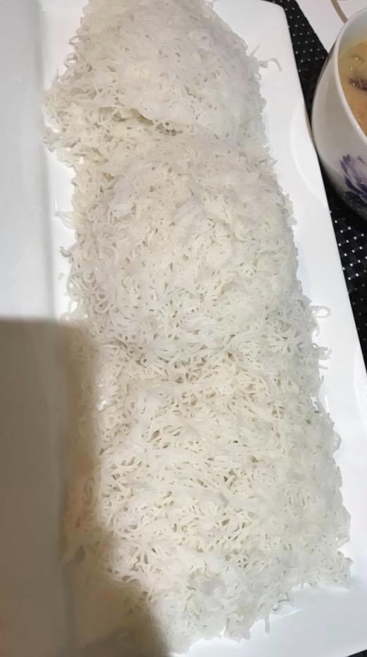 StringHoppers With Rice Flour