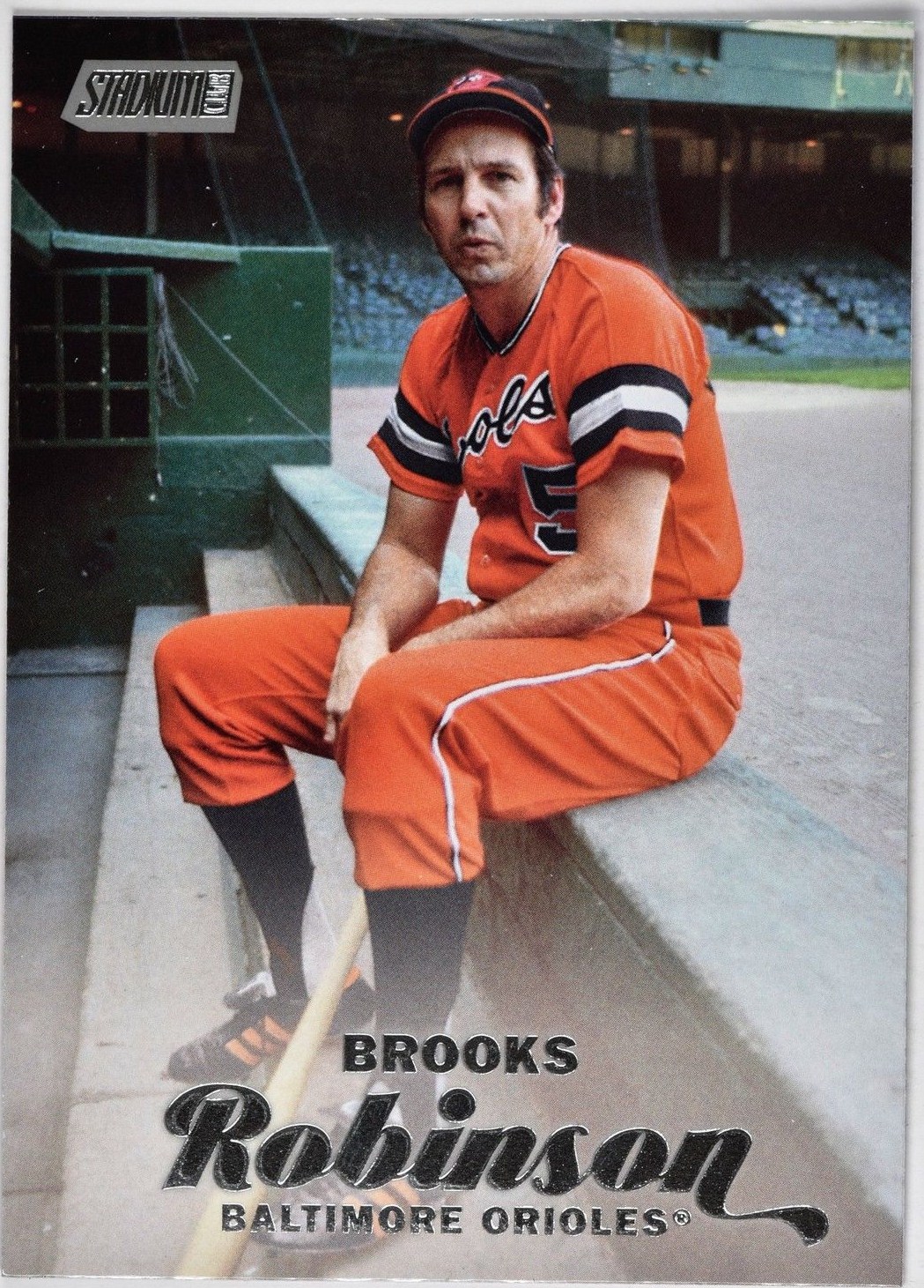 The Fleer Sticker Project: Orioles All Orange Uniform Finally Appears on a  Topps Card!