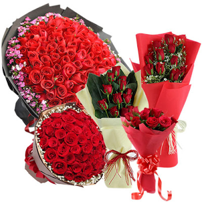  send valentine flower to korea