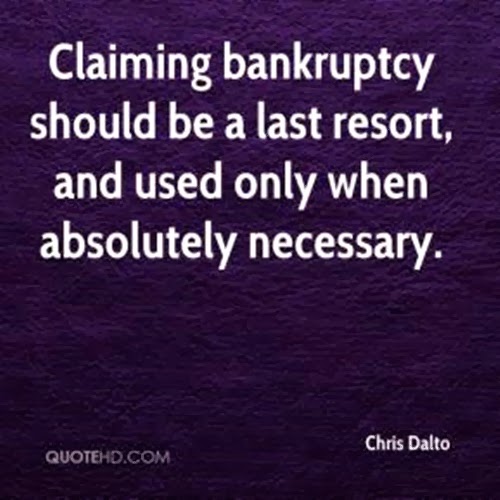 It Is Absolutely Necessary To Control The WCuenantLaw: Is Bankruptcy Absolutely Necessary?