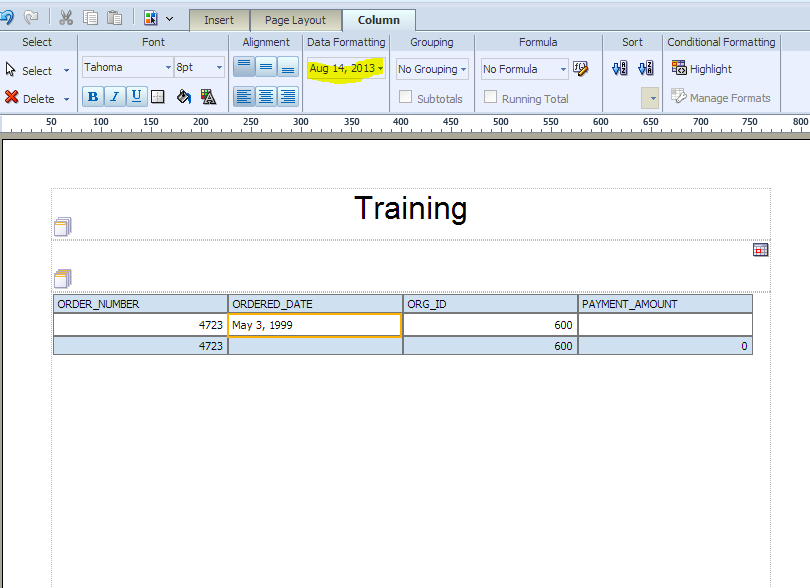 Learning SOA: Create an OBIEE report