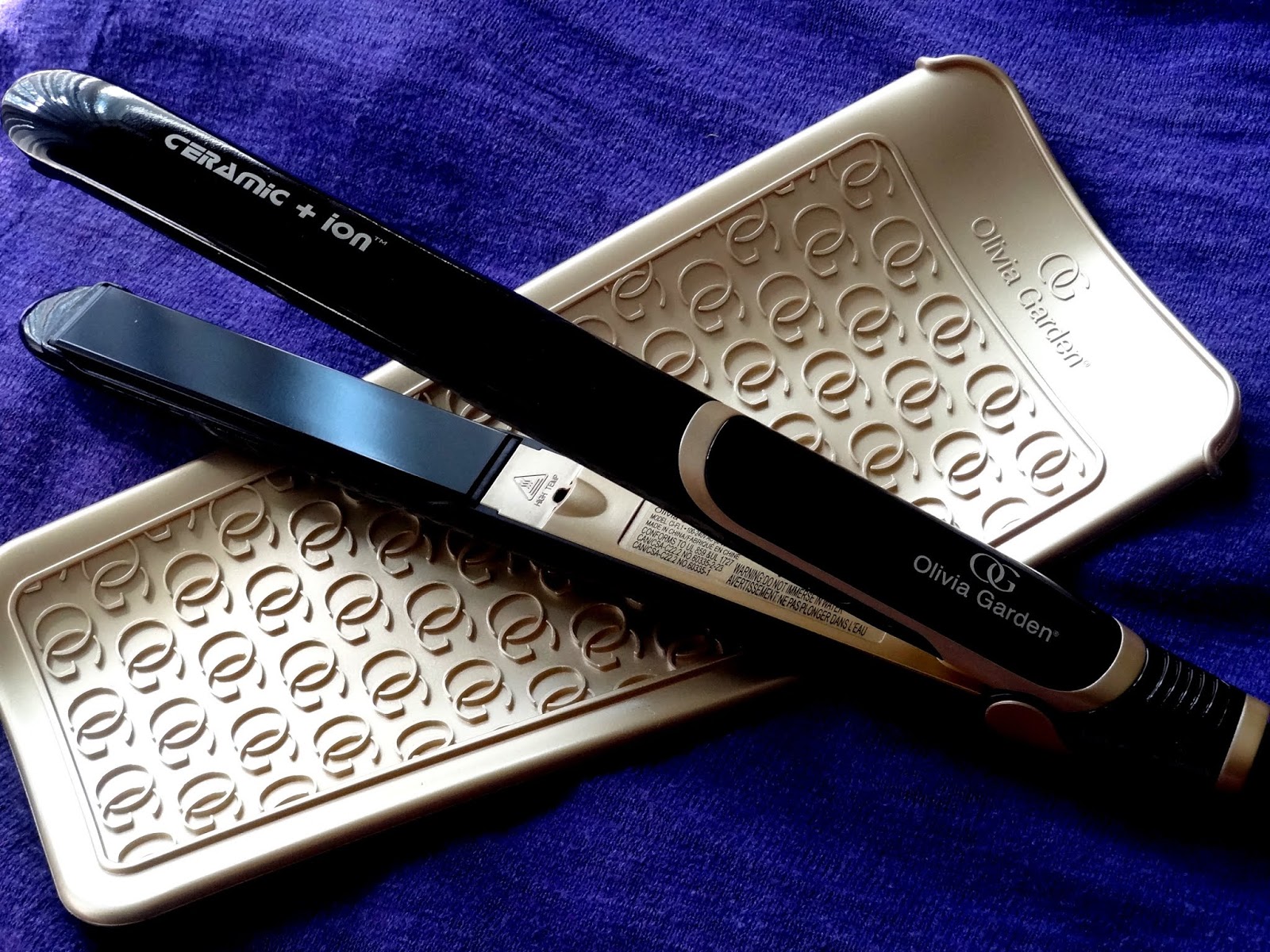 Makeup, Beauty and More Olivia Garden Ceramic + Ion Professional Flat Iron