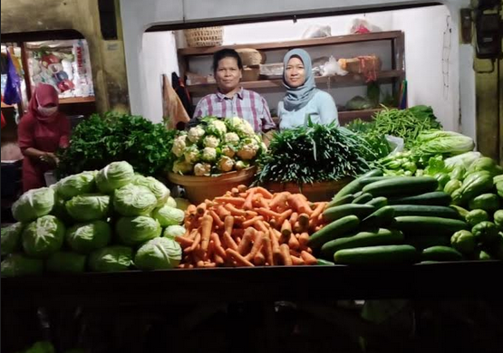 Lapak Mbak Nani Pasar Bunder Sragen Jual Aneka Sayur Mayur Pasar Sragen Online