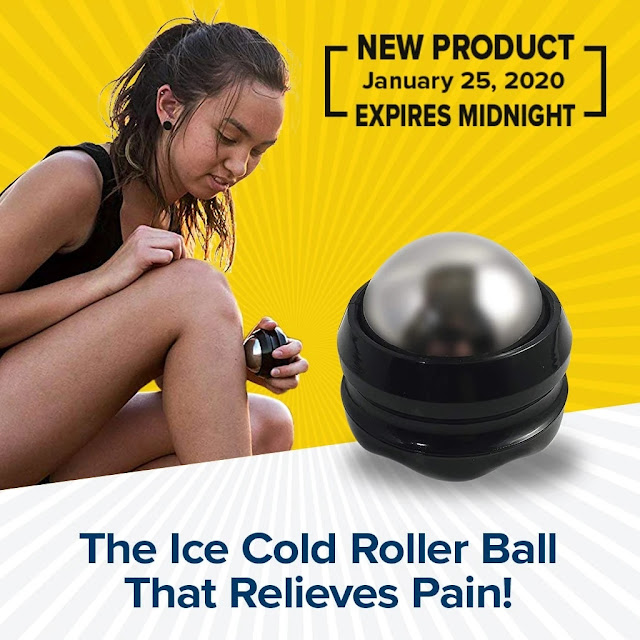 Get Fast Pain Relief With Cryotherapy Cold Ice Roller Ball