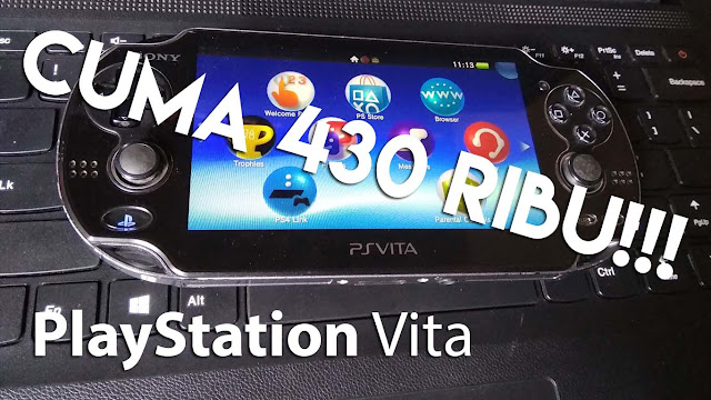 Sony PlayStation Vita, Cuma 430 Ribu (16GB + 1 Game)