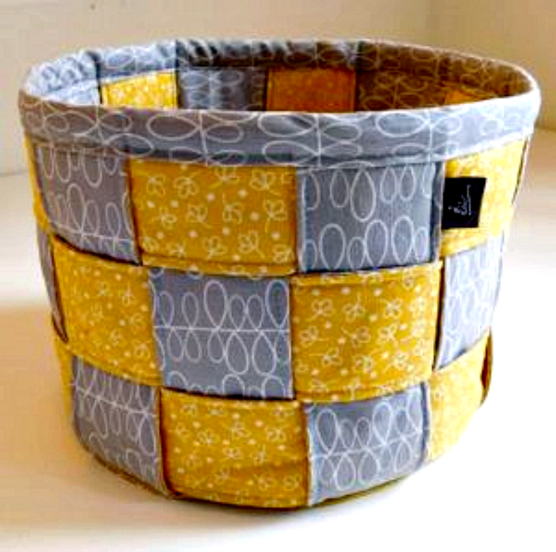 Free Pattern For Quilted Baskets