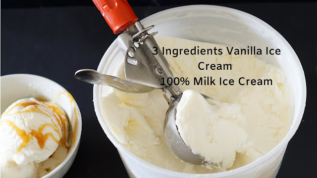 3 Ingredients No-Cook Ice Cream