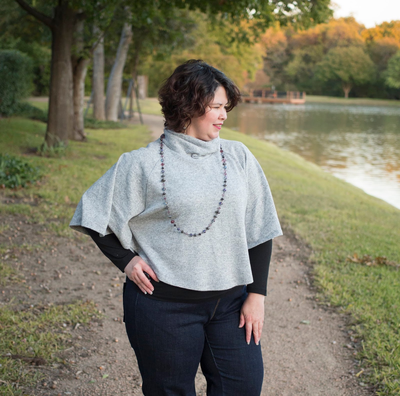 Sewing Scientist: Itch to Stitch Cape Cod Capelet