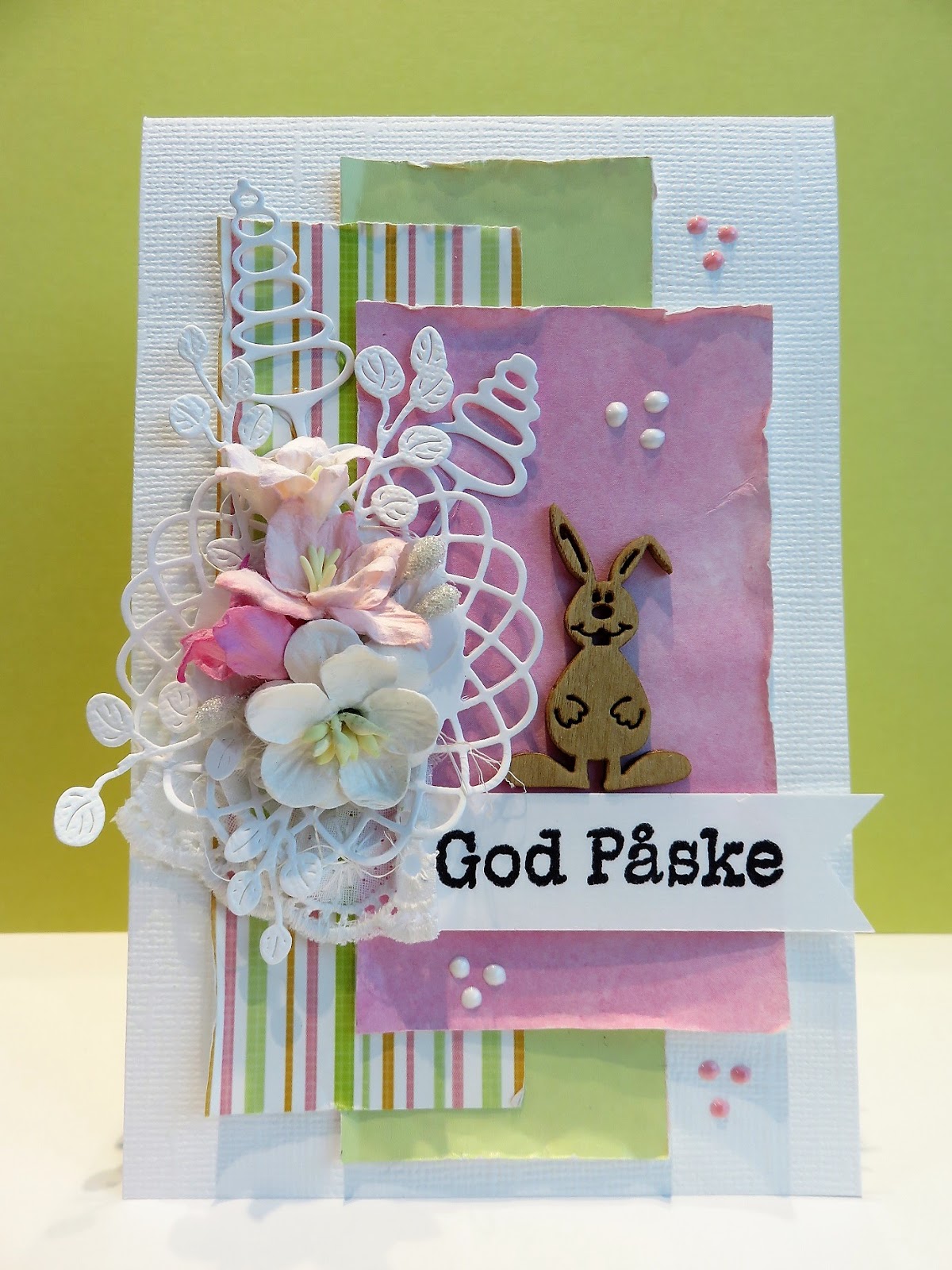 Tones scrapperom: God påske - Happy Easter