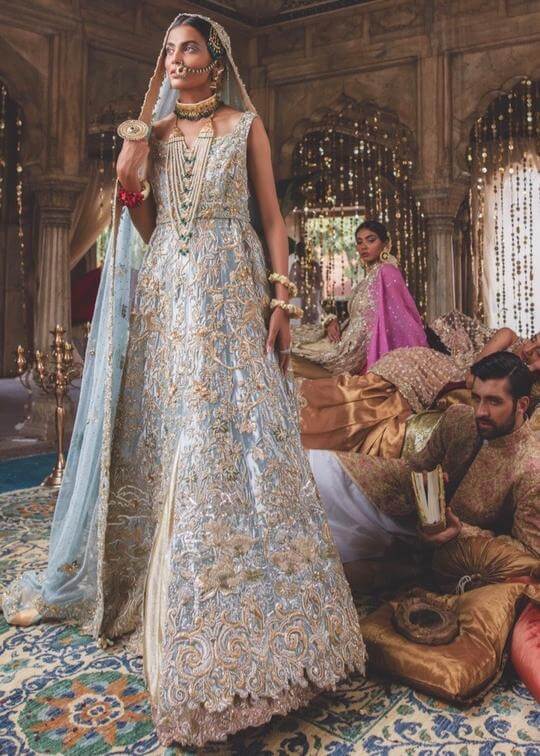 Latest Zainab Salman Bridal Collection features Pakistani Barat, Walima and Mehndi Dresses