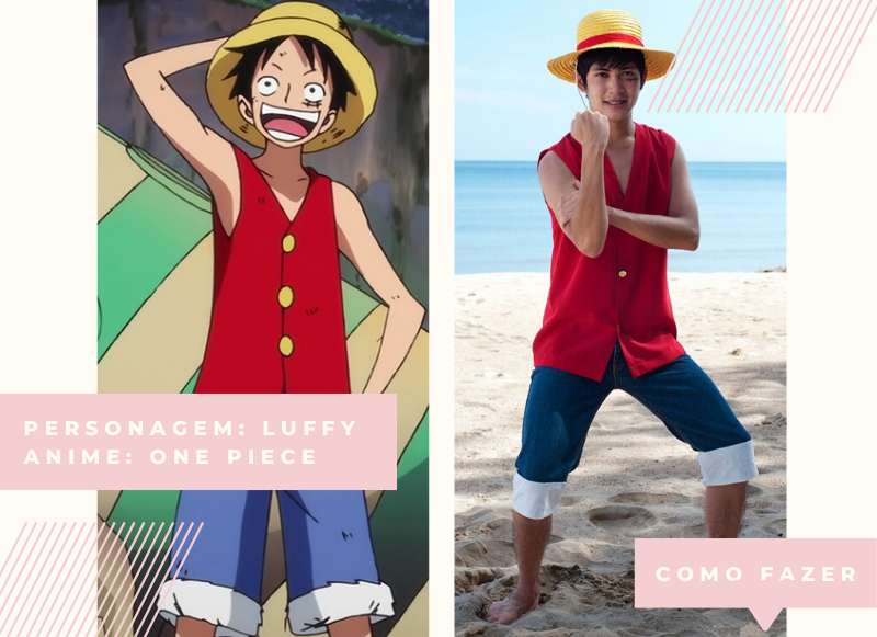 Cosplays masculinos de anime simples e fáceis de fazer