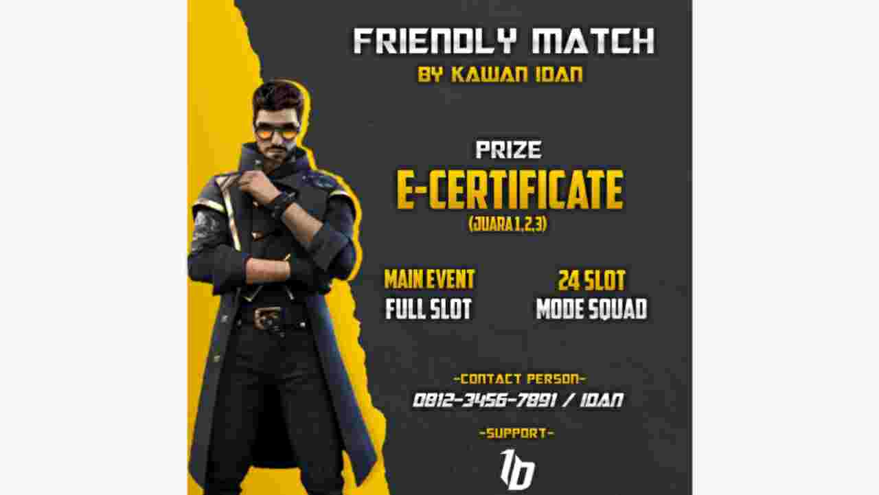 √ Cara Membuat Poster Turnamen Free Fire + 6 Desain PLP