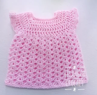 free croche tpattern baby dress