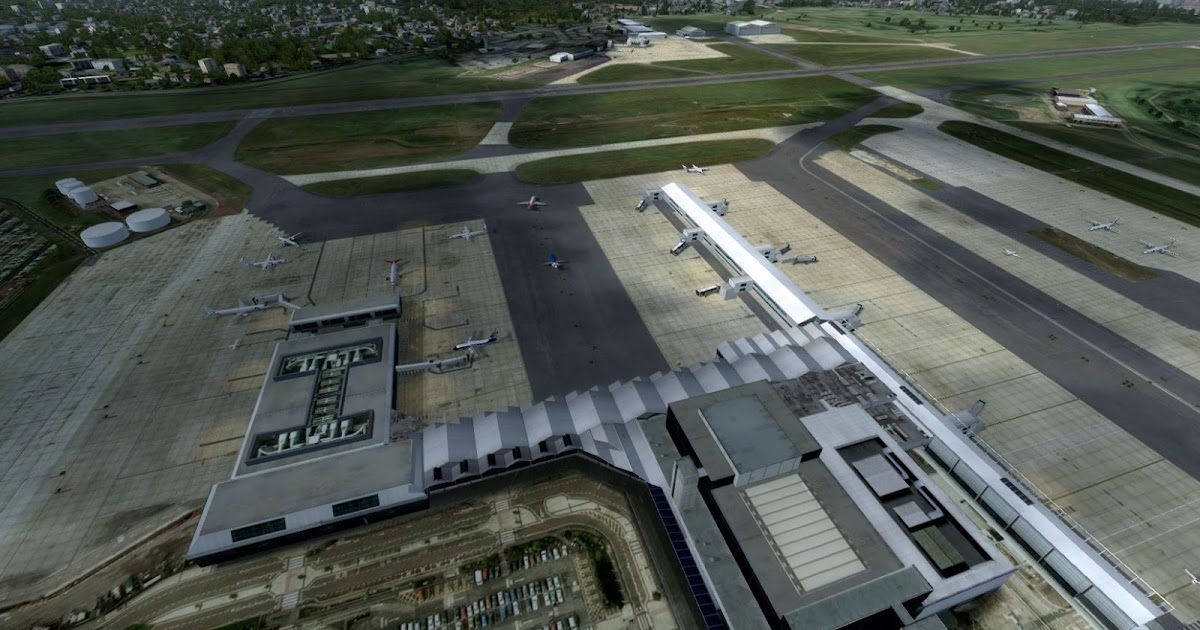 UK2000 VFR Airfields v2 - [FSX] - [P3D] - [P3D4]