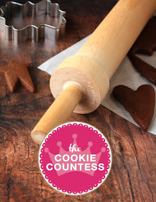 The Cookie Countess Precision Rolling Pin for making decorated sugar cookies
