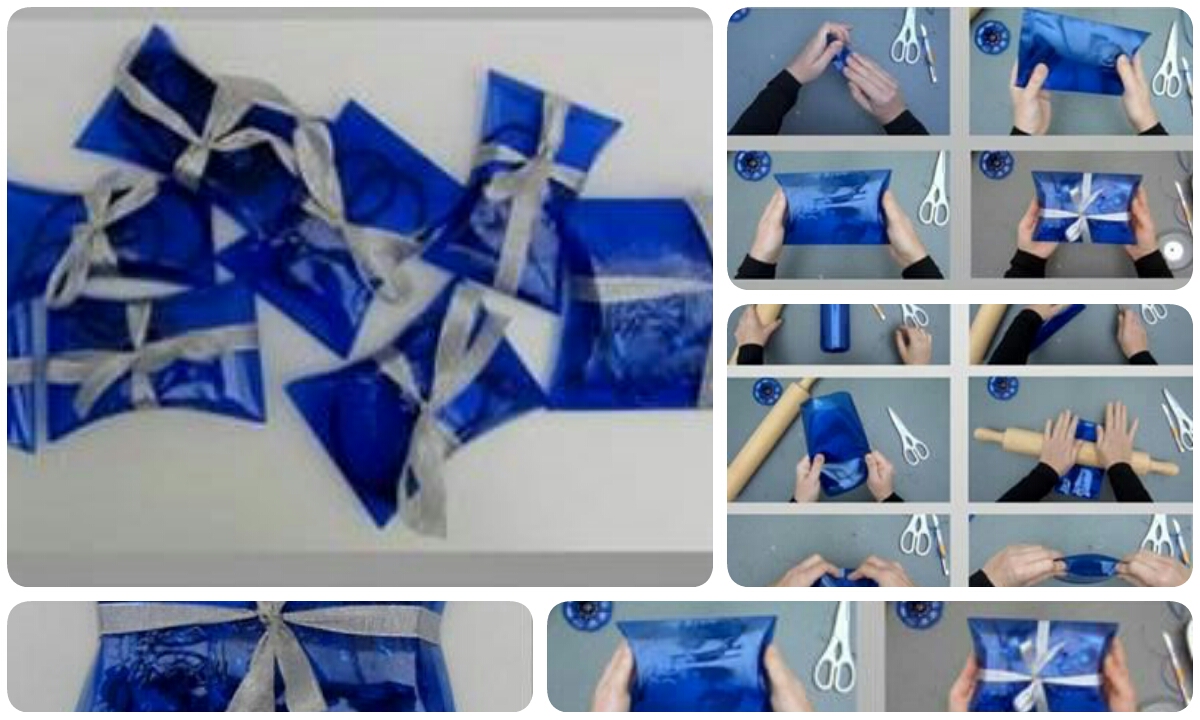 HOW TO MAKE GIFT BOX FROM PLASTIC BOTTLE crazzy craft