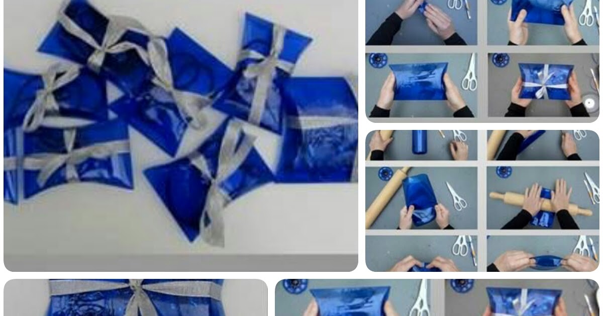 HOW TO MAKE GIFT BOX FROM PLASTIC BOTTLE crazzy craft