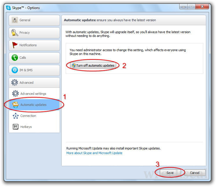 technovlogger how to stop remove skype update permanently skype updates