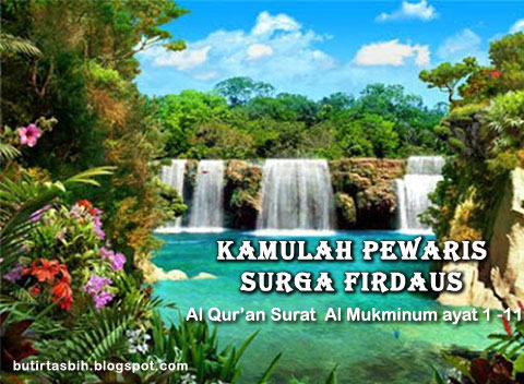 Kamu Adalah Pewaris Surga Butir Tasbih