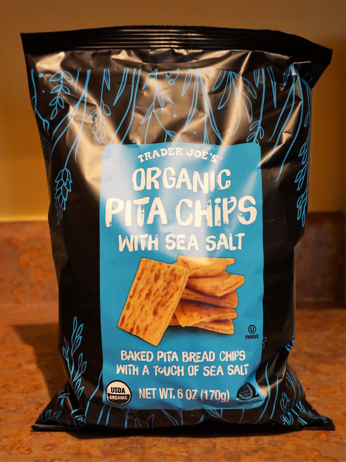 Exploring Trader Joe's Trader Joe's Organic Pita Chips with Sea Salt