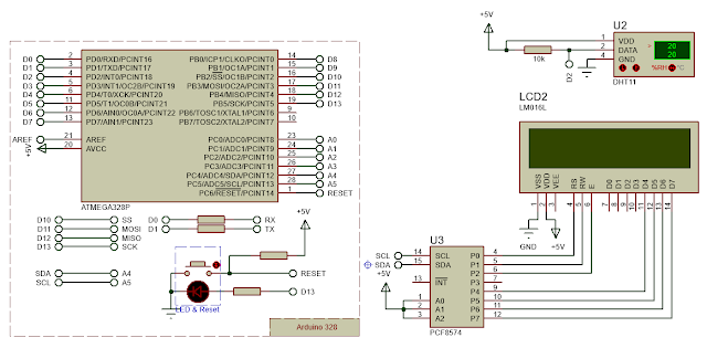 Tutorial Menggunakan Sensor DHT11 dan Tampilan LCD 16x2 dengan Arduino