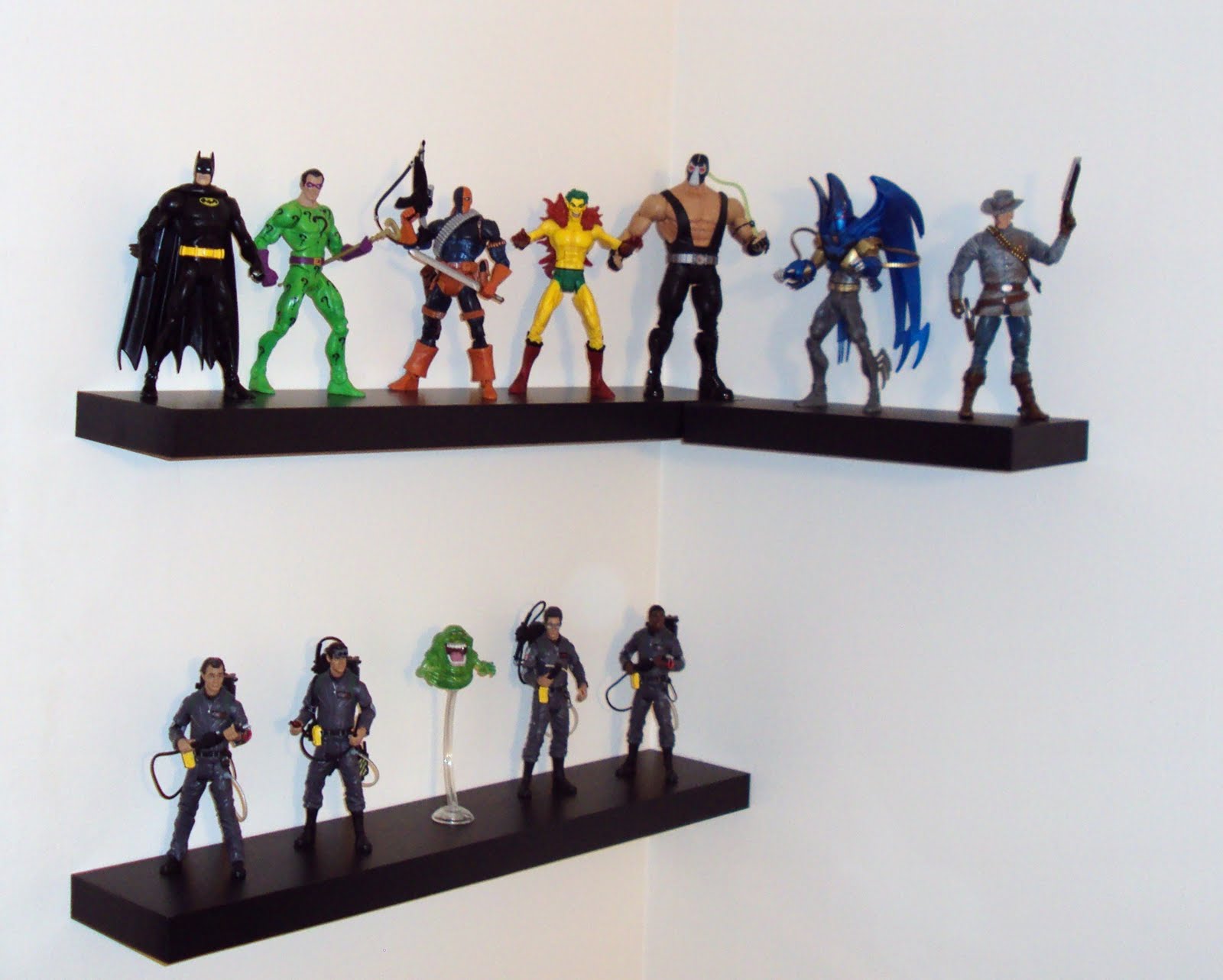 action figure wall shelf