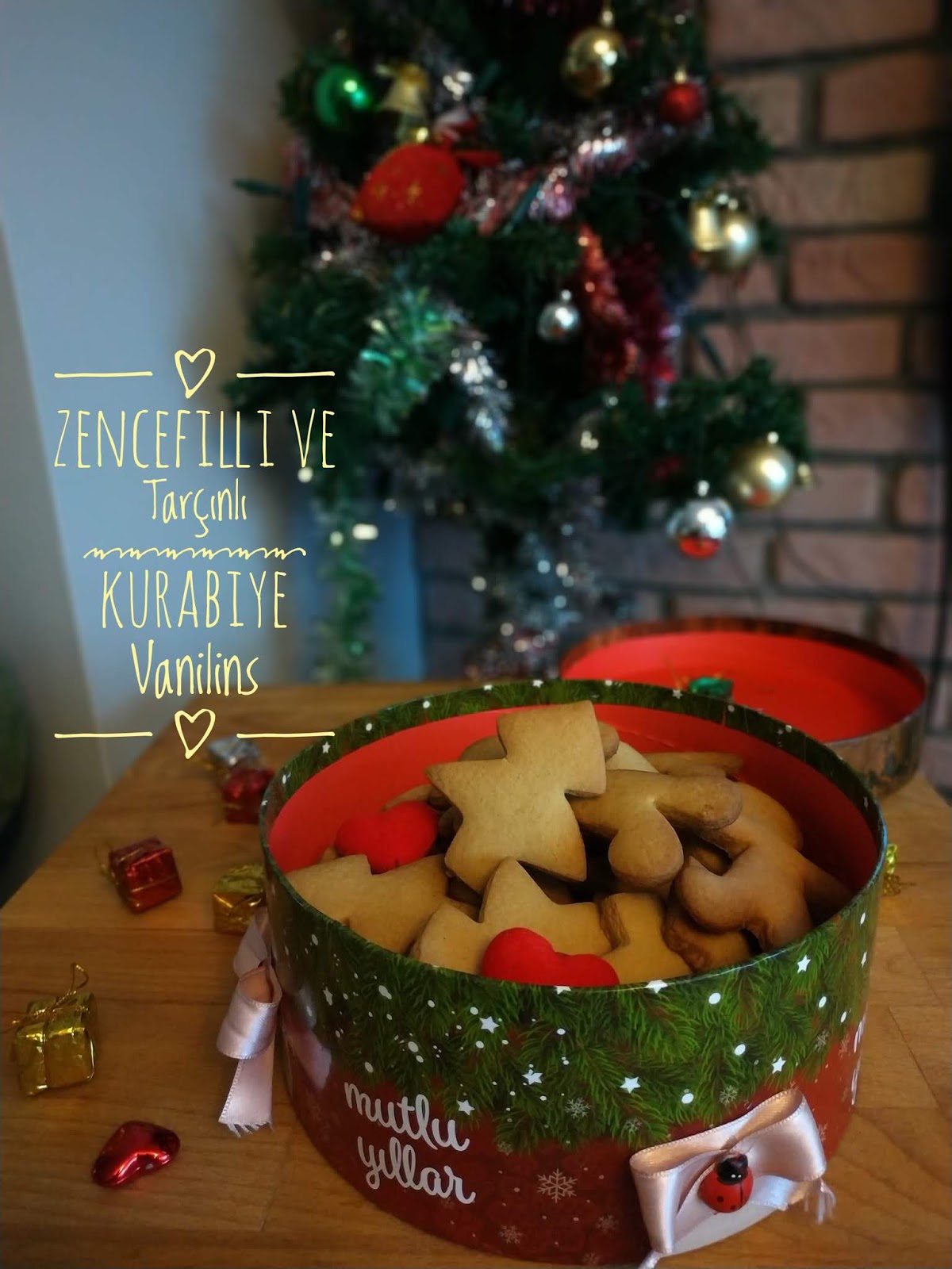 Zencefilli Tarçınlı Kurabiye Vanilins