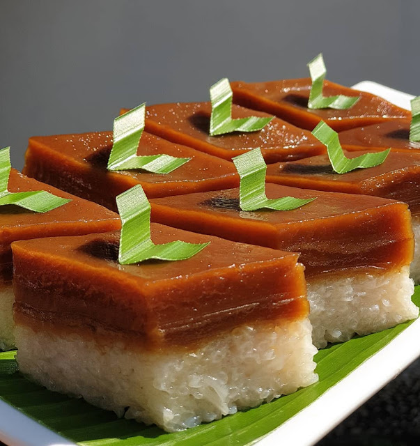Cara Membuat Kue Talam Ketan Pandan