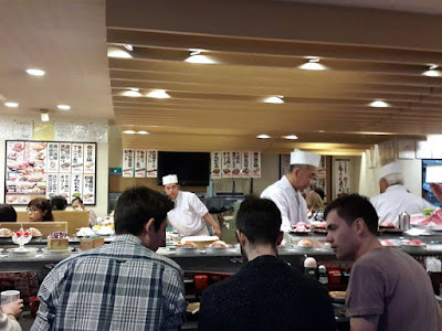 Heiroku Sushi Joint in Tokyo Japan