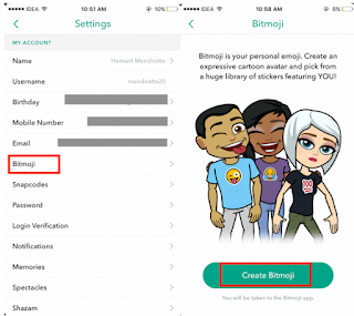 Cara Menambahkan dan Menggunakan Bitmoji di Snapchat