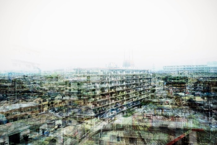 ©Takatoshi Masuda - Beyond the Train window. Photography Multi-exposure landscape