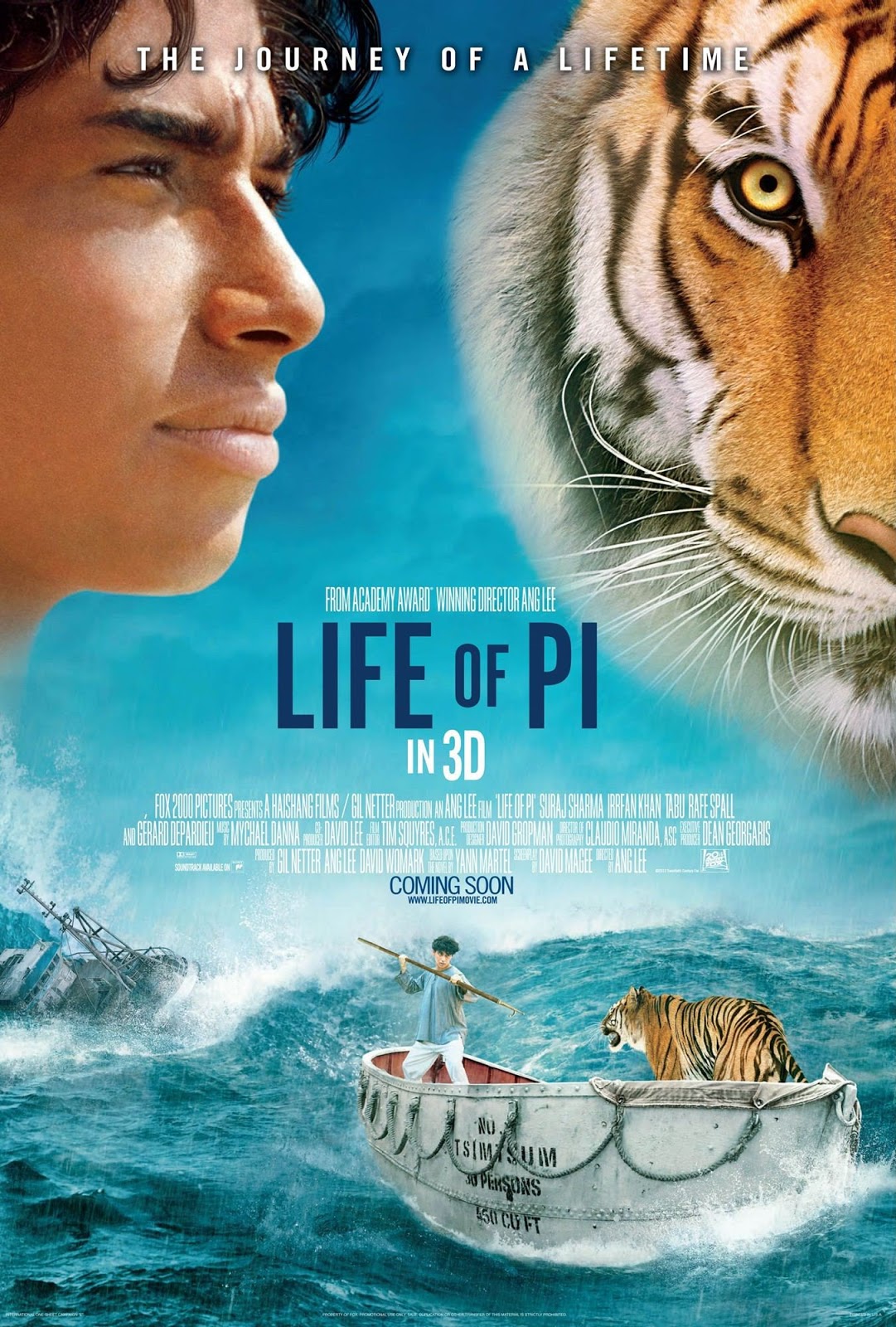 LIFE OF PI (2012)