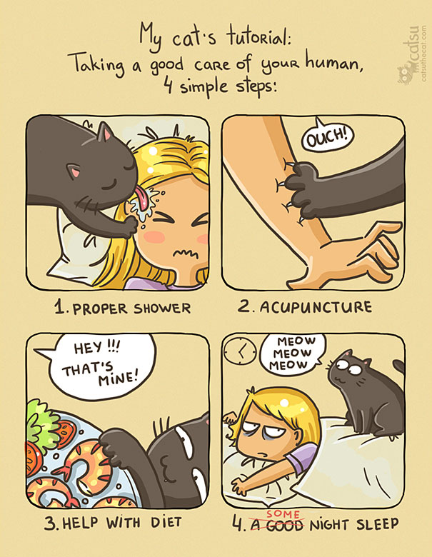 15+ Comics That Purrfectly Capture Life With Cats 15+ Comics That Purrfectly Capture Life With Cats