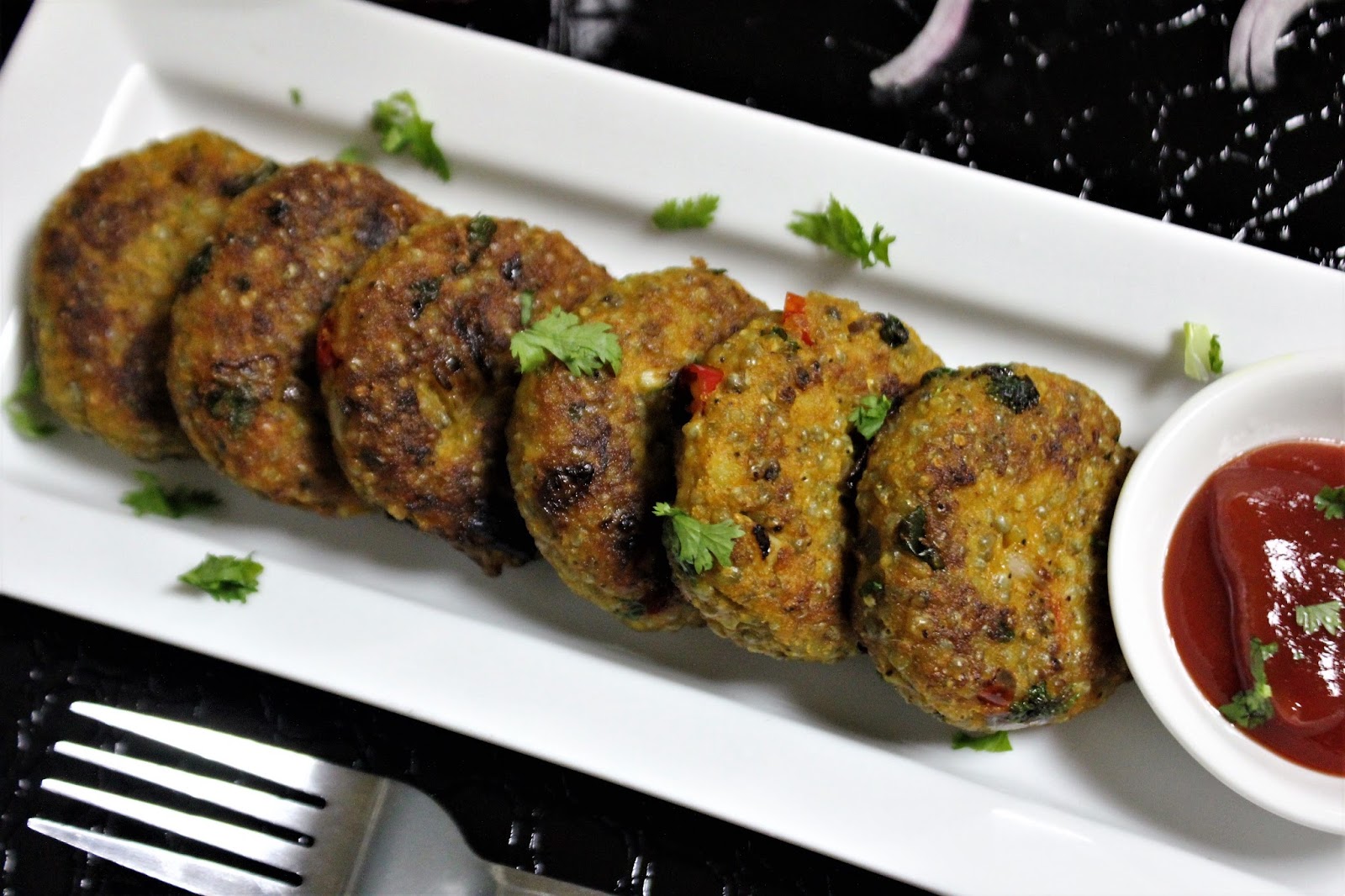 Bethica's Kitchen Flavours Bajra (Pearl Millet) Tikki / Cutlet / Patty